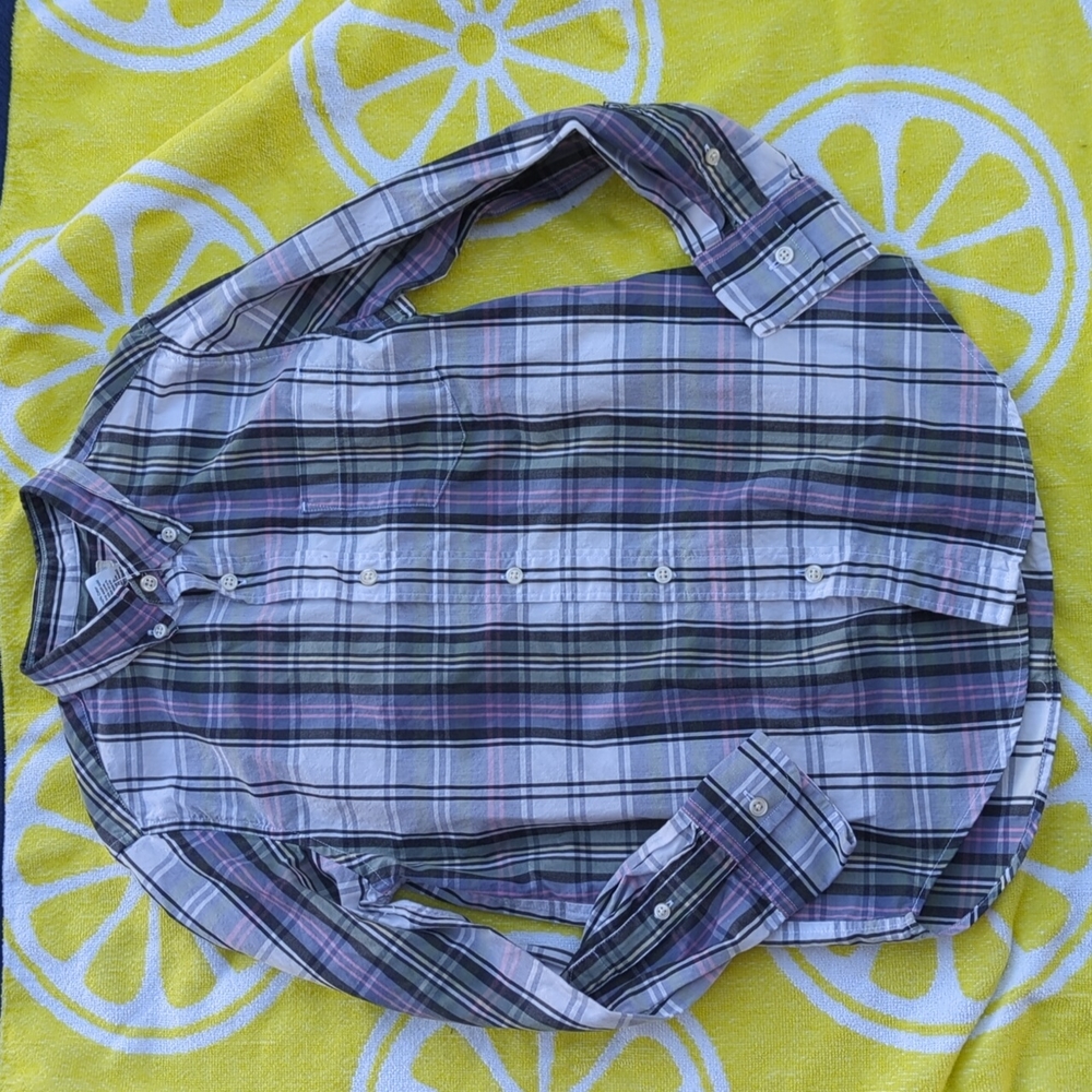 Crew cuts boys button down